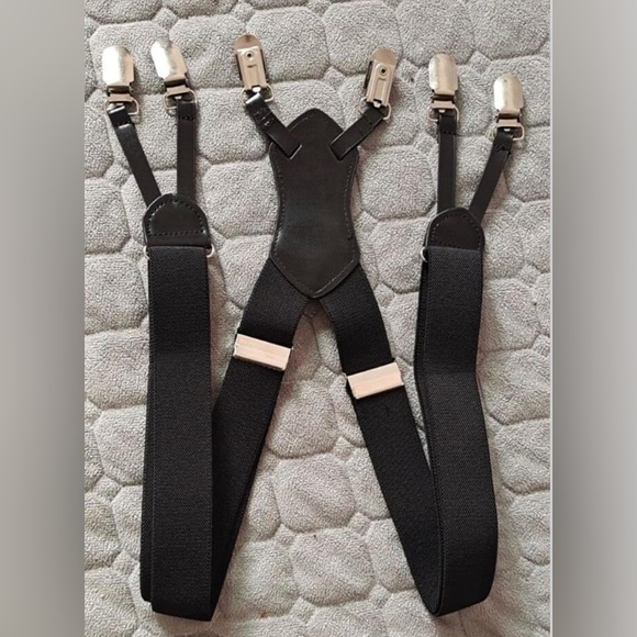 Designer Inspired Suspenders for Men and Women - Adjustable Elastic 1 inch Wide - Picture 3 of 5